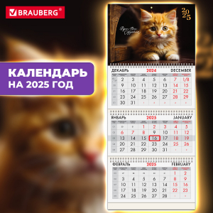 116106 КАЛЕНДАРЬ 2025 КОТЕНОК: 300x300